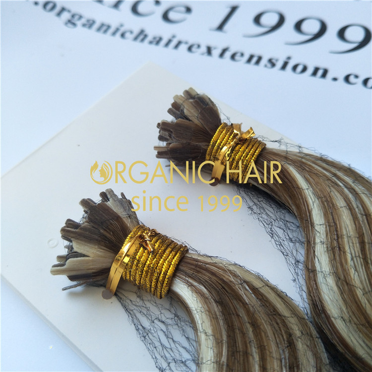 Mini flat tip hair extensions- Chinese famous full cuticle hair factory GT46